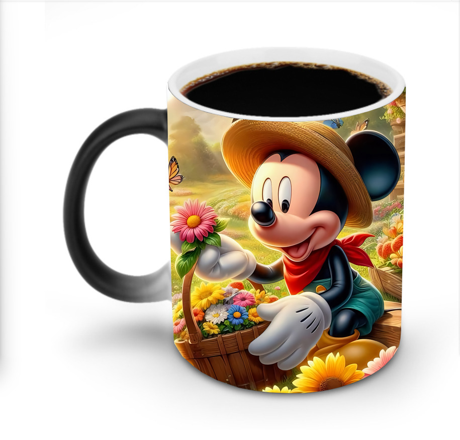 ミッキーマウス Mickey Mouse 温度変色マグカップ