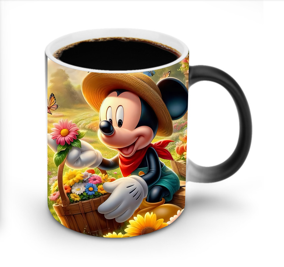 ミッキーマウス Mickey Mouse 温度変色マグカップ