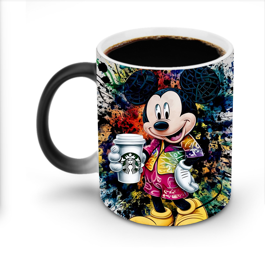 ミッキーマウス Mickey Mouse 温度変色マグカップ
