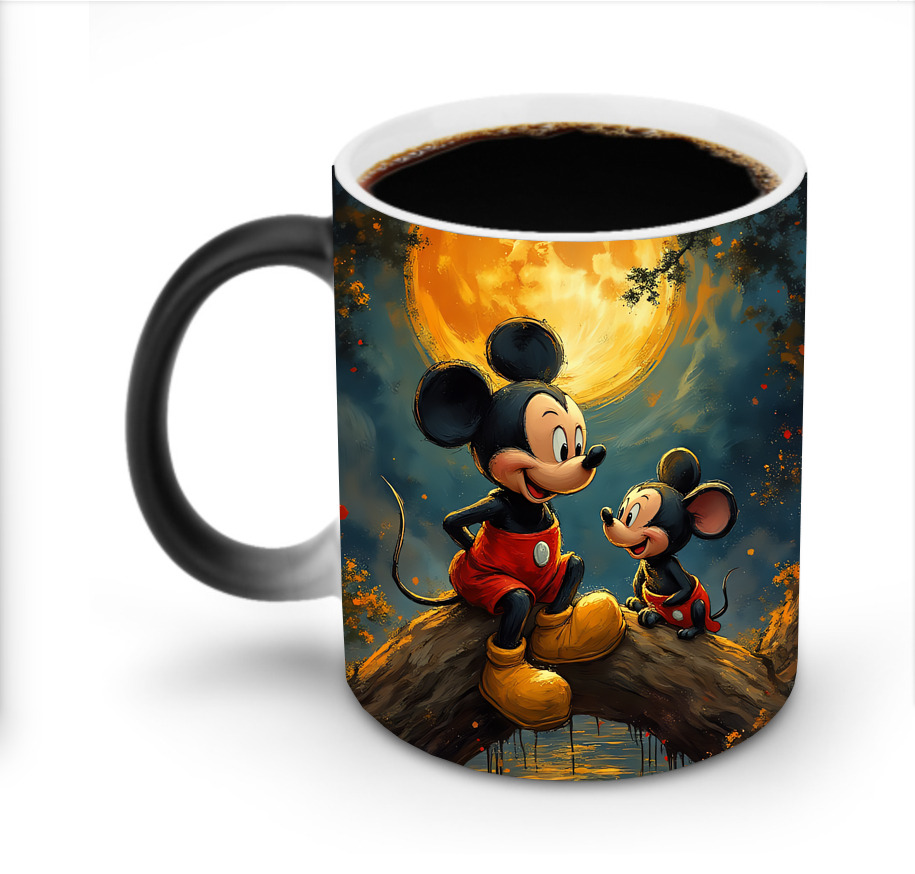 ミッキーマウス Mickey Mouse 温度変色マグカップ