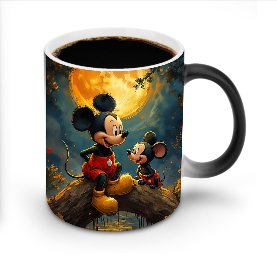ミッキーマウス Mickey Mouse 温度変色マグカップ