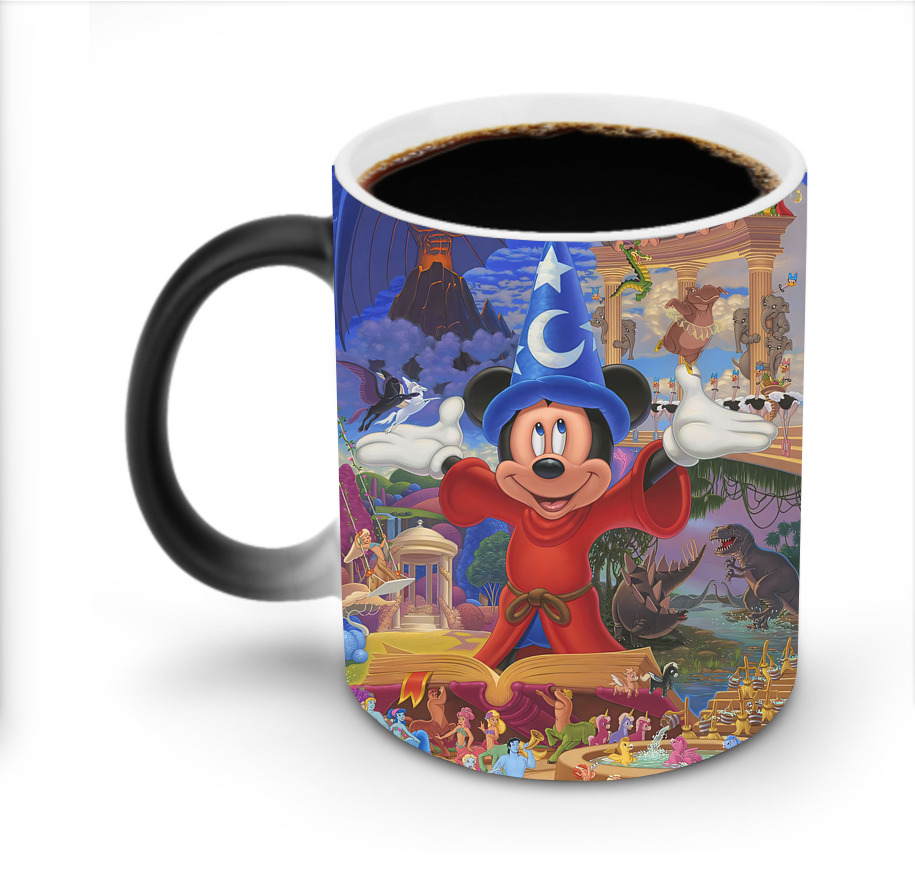 ミッキーマウス Mickey Mouse 温度変色マグカップ