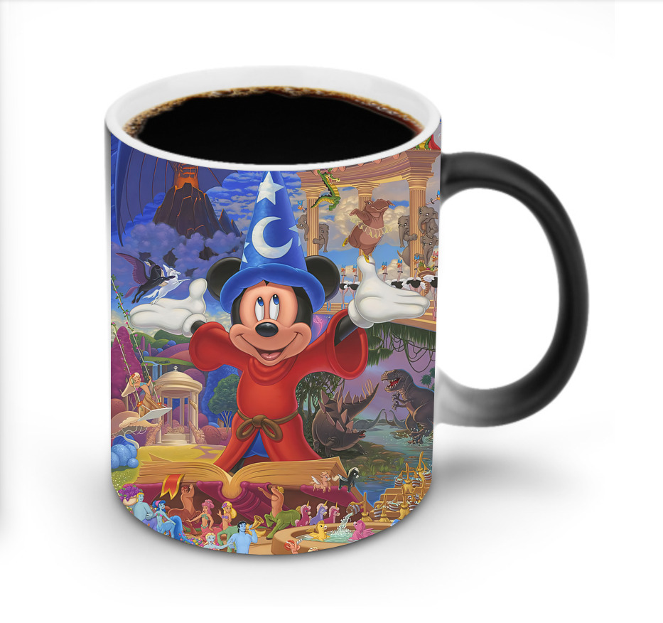 ミッキーマウス Mickey Mouse 温度変色マグカップ