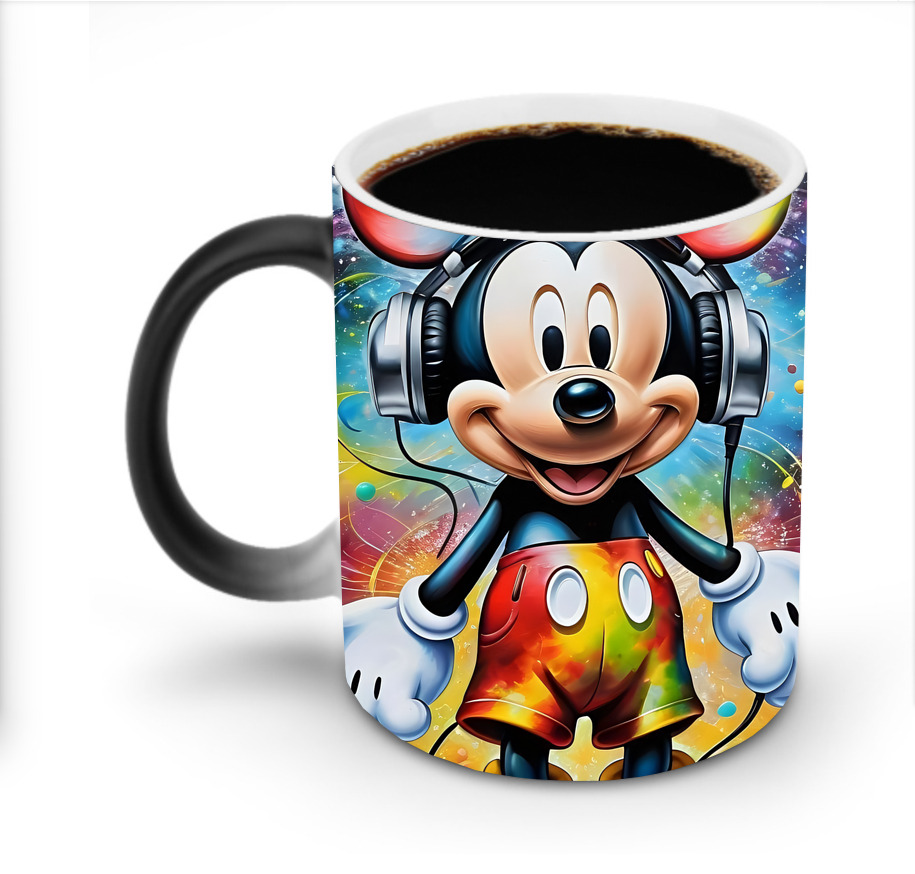 ミッキーマウス Mickey Mouse 温度変色マグカップ