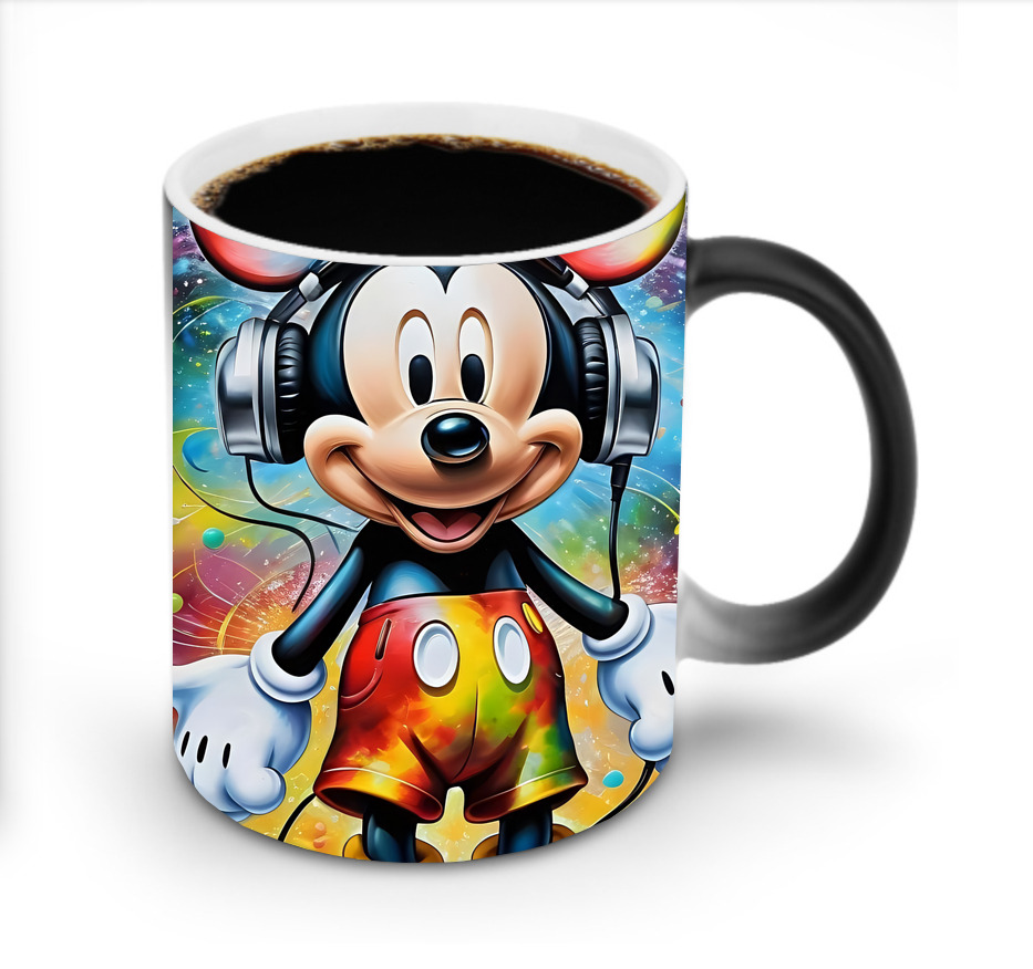 ミッキーマウス Mickey Mouse 温度変色マグカップ