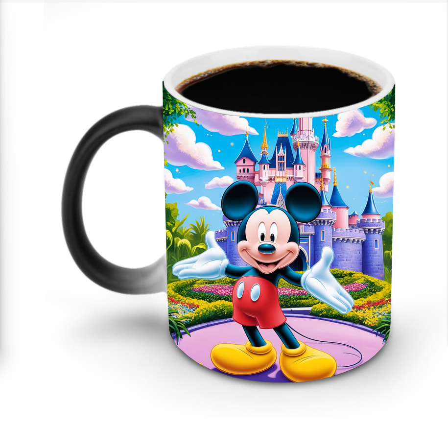 ミッキーマウス Mickey Mouse 温度変色マグカップ