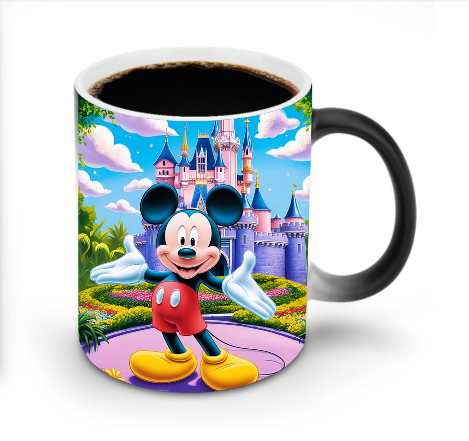 ミッキーマウス Mickey Mouse 温度変色マグカップ