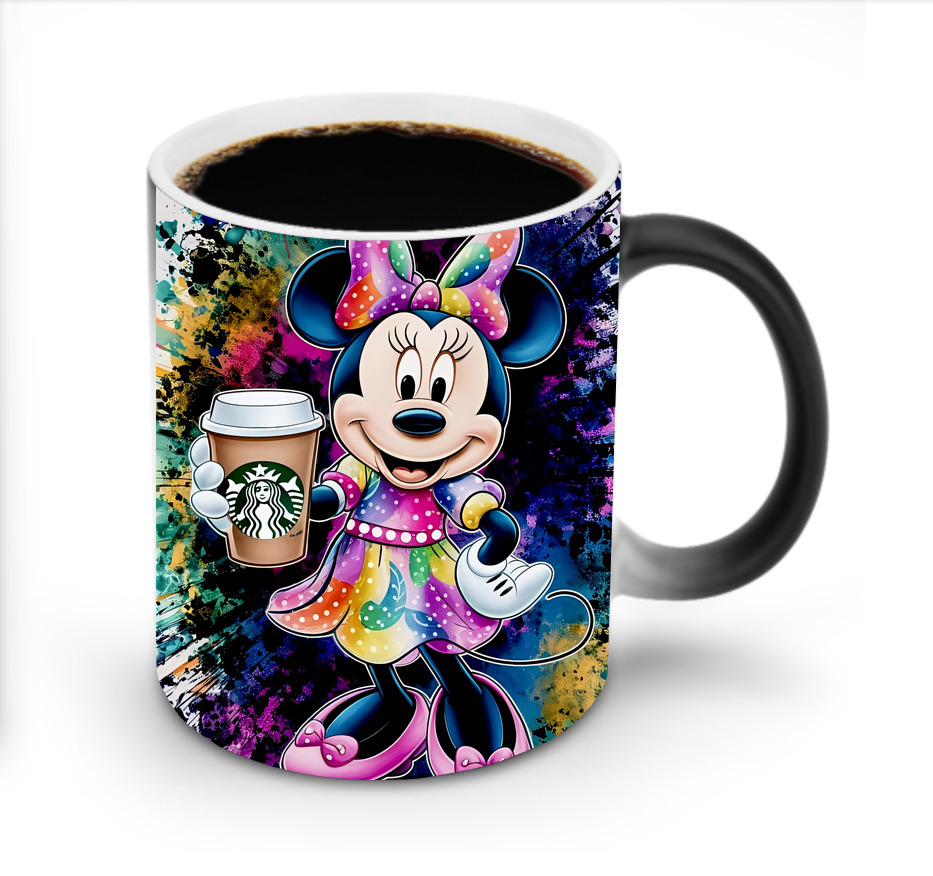ミッキーマウス Mickey Mouse 温度変色マグカップ