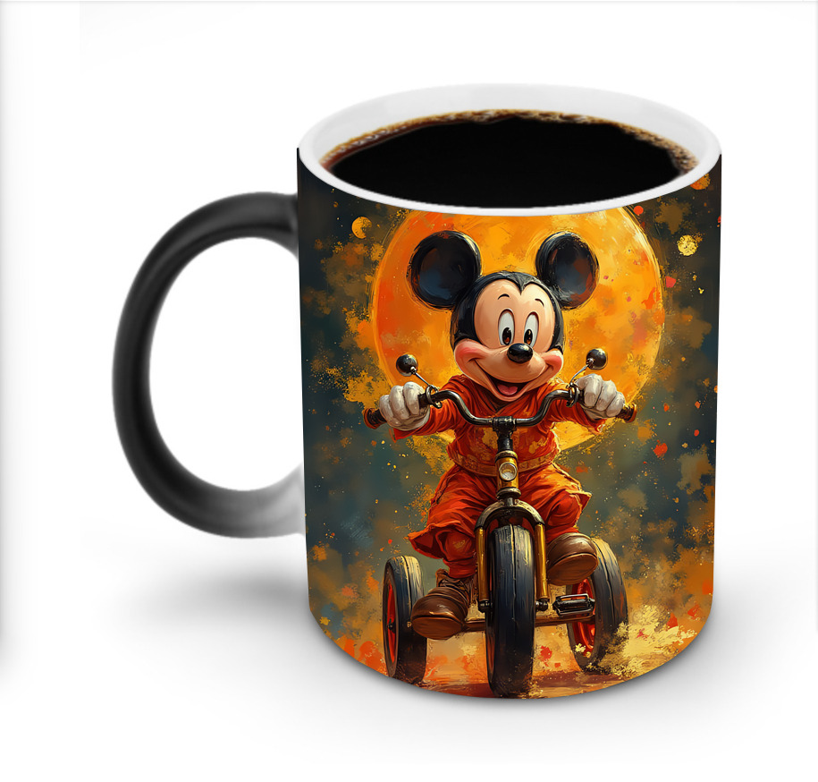ミッキーマウス Mickey Mouse 温度変色マグカップ