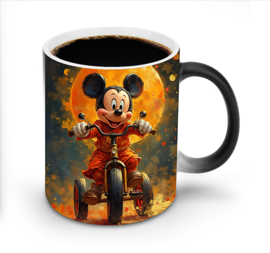 ミッキーマウス Mickey Mouse 温度変色マグカップ
