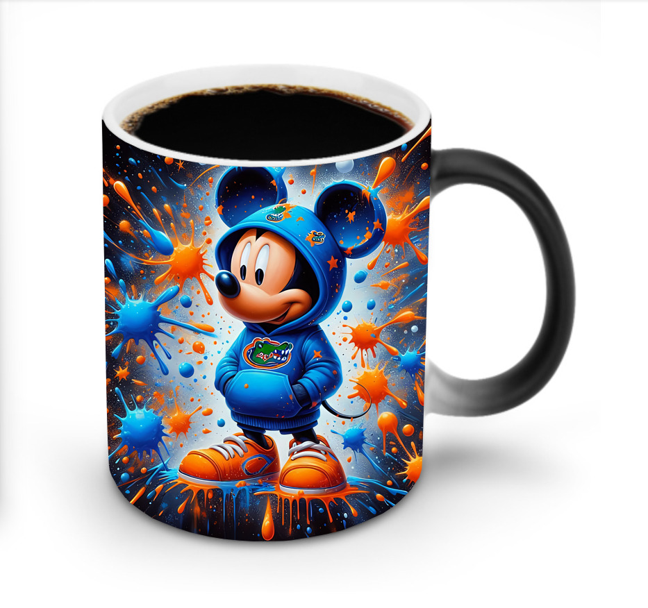 ミッキーマウス Mickey Mouse 温度変色マグカップ