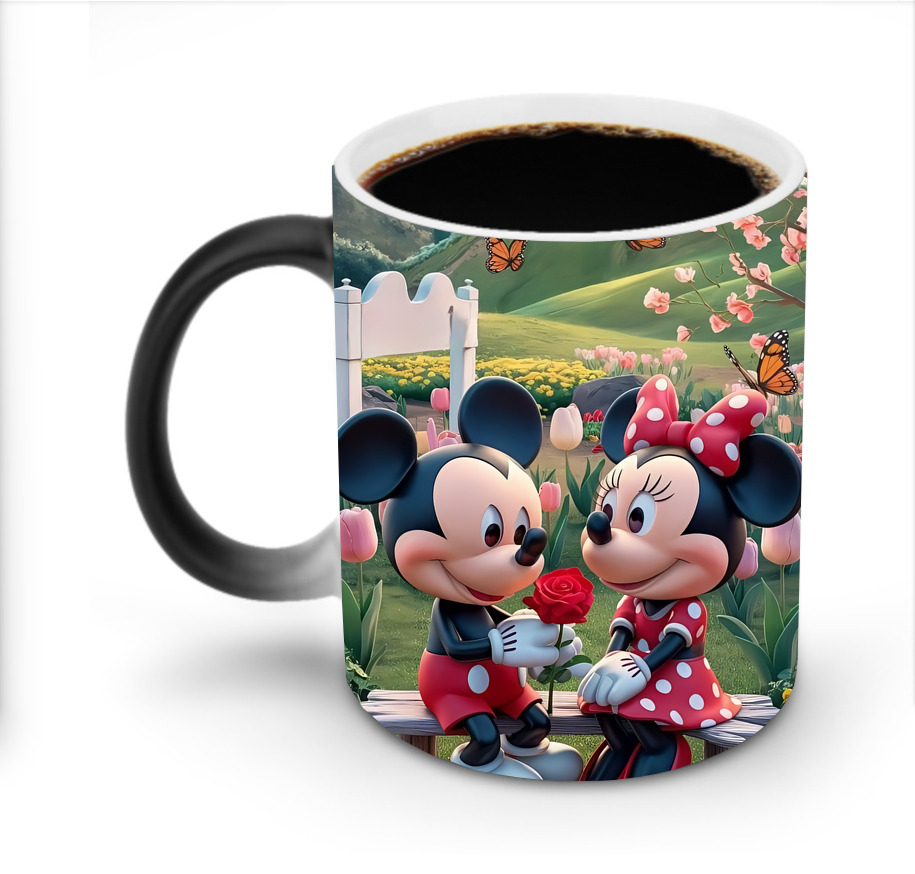 ミッキーマウス Mickey Mouse 温度変色マグカップ