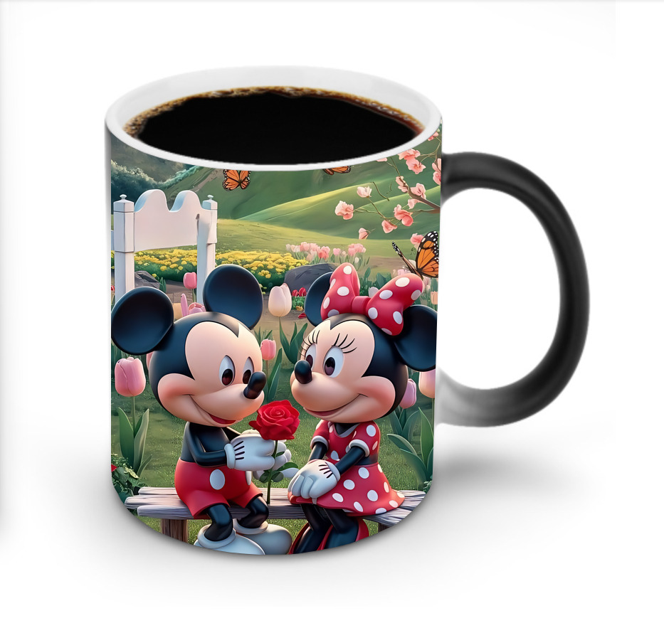 ミッキーマウス Mickey Mouse 温度変色マグカップ
