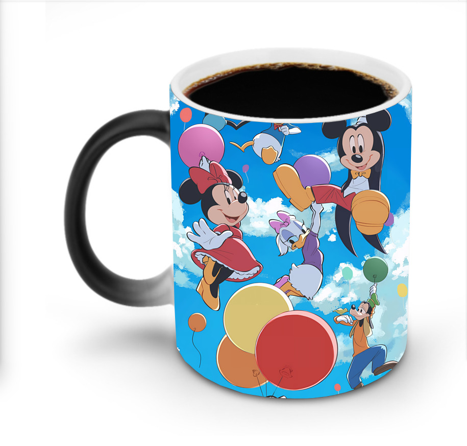 ミッキーマウス Mickey Mouse 温度変色マグカップ