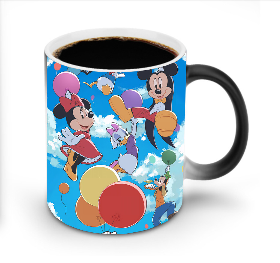 ミッキーマウス Mickey Mouse 温度変色マグカップ