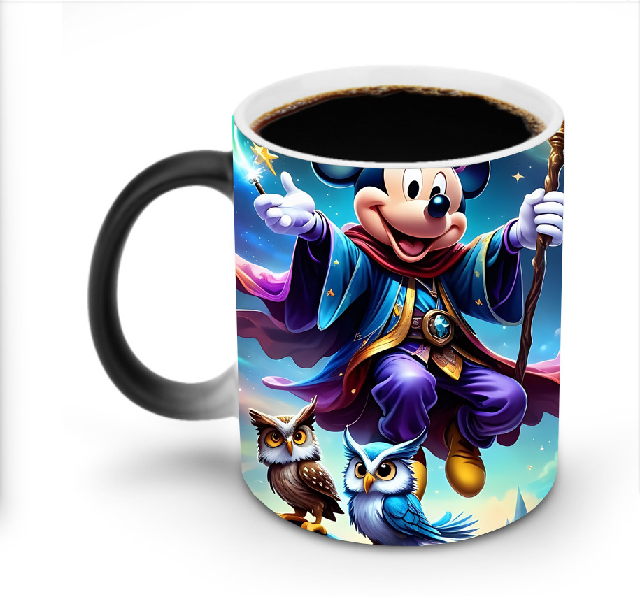 （画像用） ミッキーマウス Mickey Mouse 温度変色マグカップ