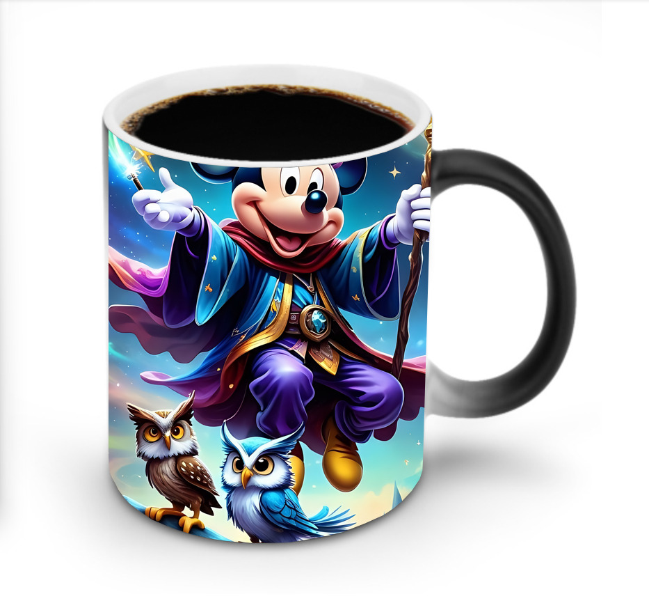 （画像用） ミッキーマウス Mickey Mouse 温度変色マグカップ