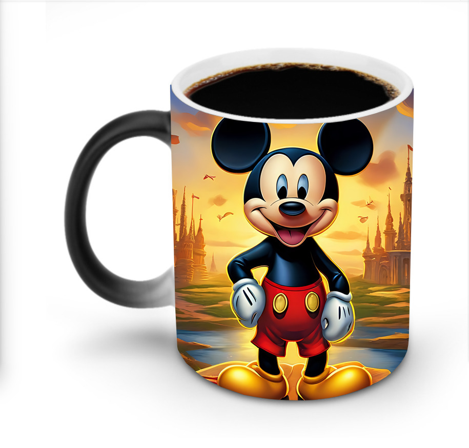 ミッキーマウス Mickey Mouse 温度変色マグカップ