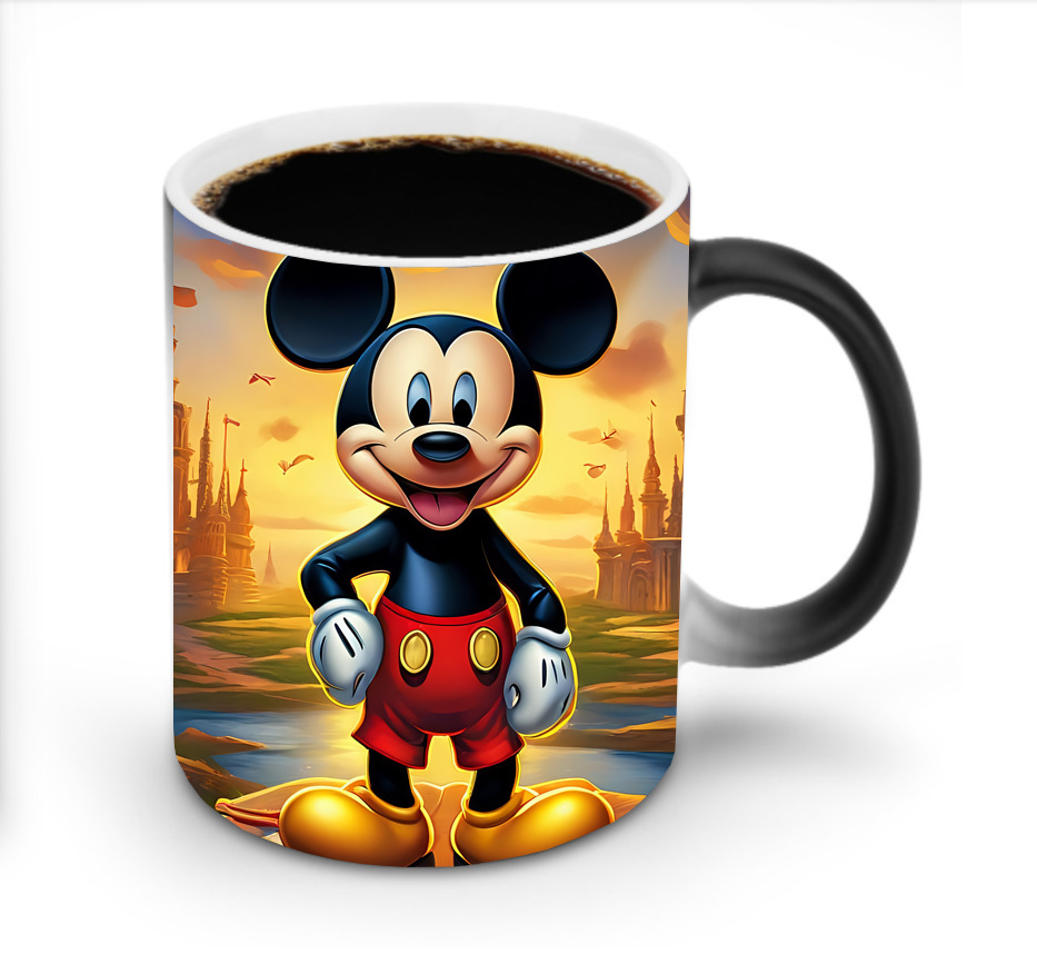 ミッキーマウス Mickey Mouse 温度変色マグカップ