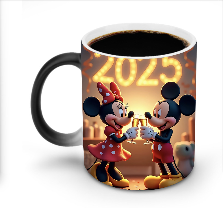 ミッキーマウス Mickey Mouse 温度変色マグカップ