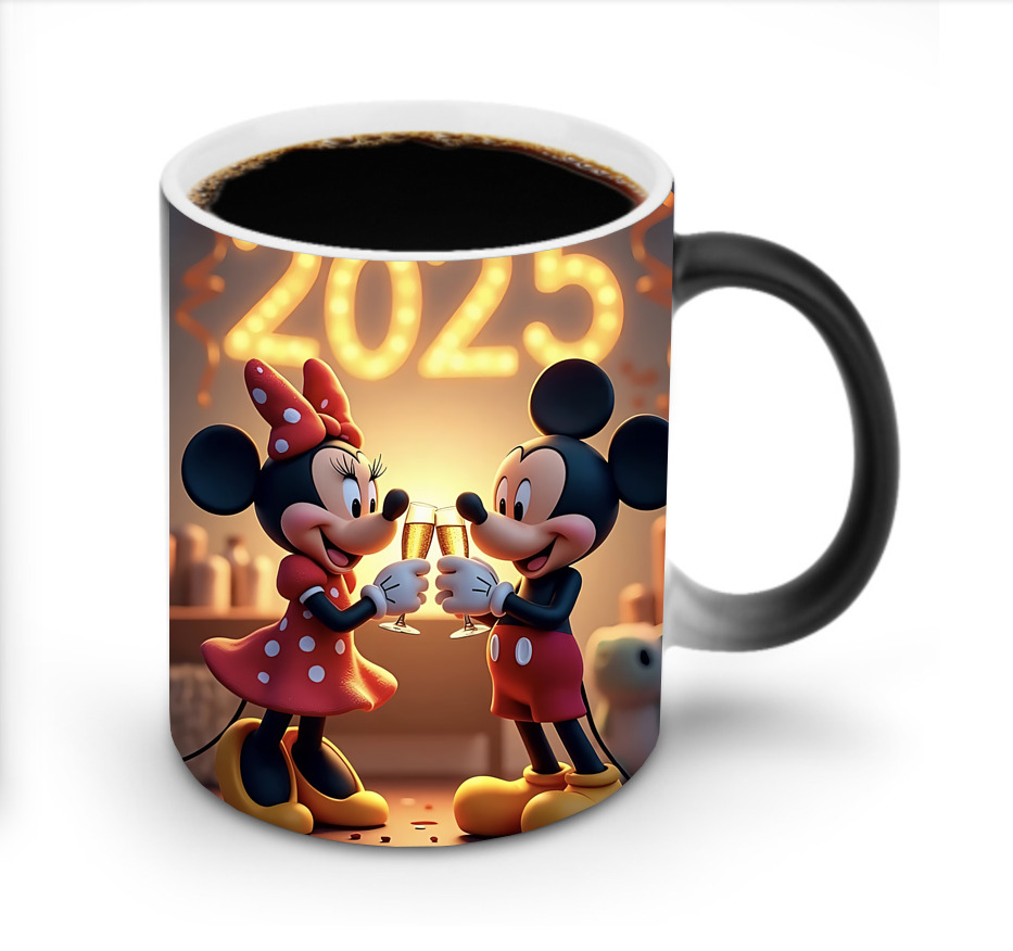 ミッキーマウス Mickey Mouse 温度変色マグカップ
