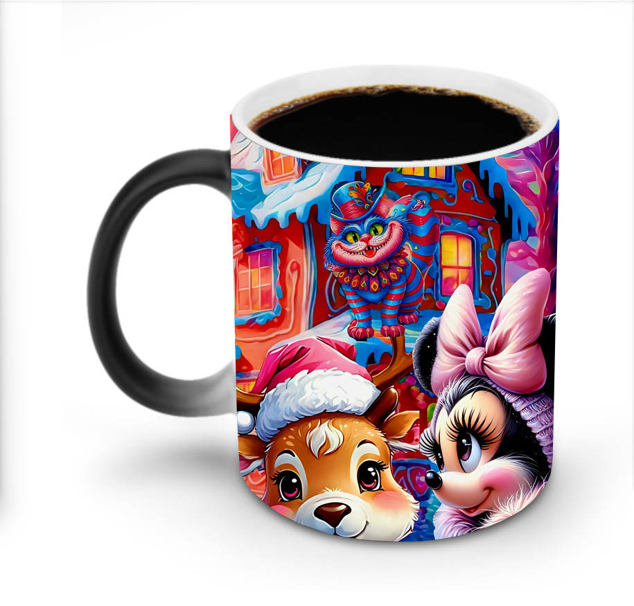 ミッキーマウス Mickey Mouse 温度変色マグカップ