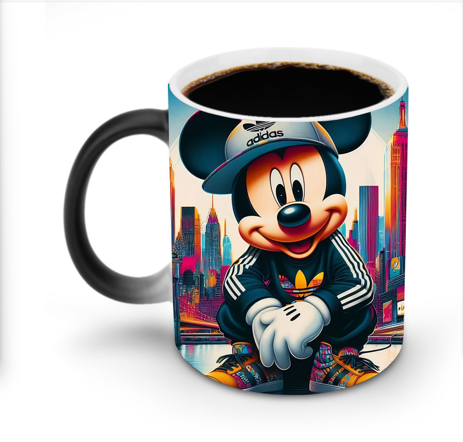 ミッキーマウス Mickey Mouse 温度変色マグカップ