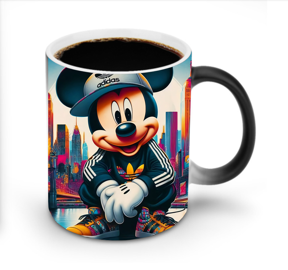 ミッキーマウス Mickey Mouse 温度変色マグカップ