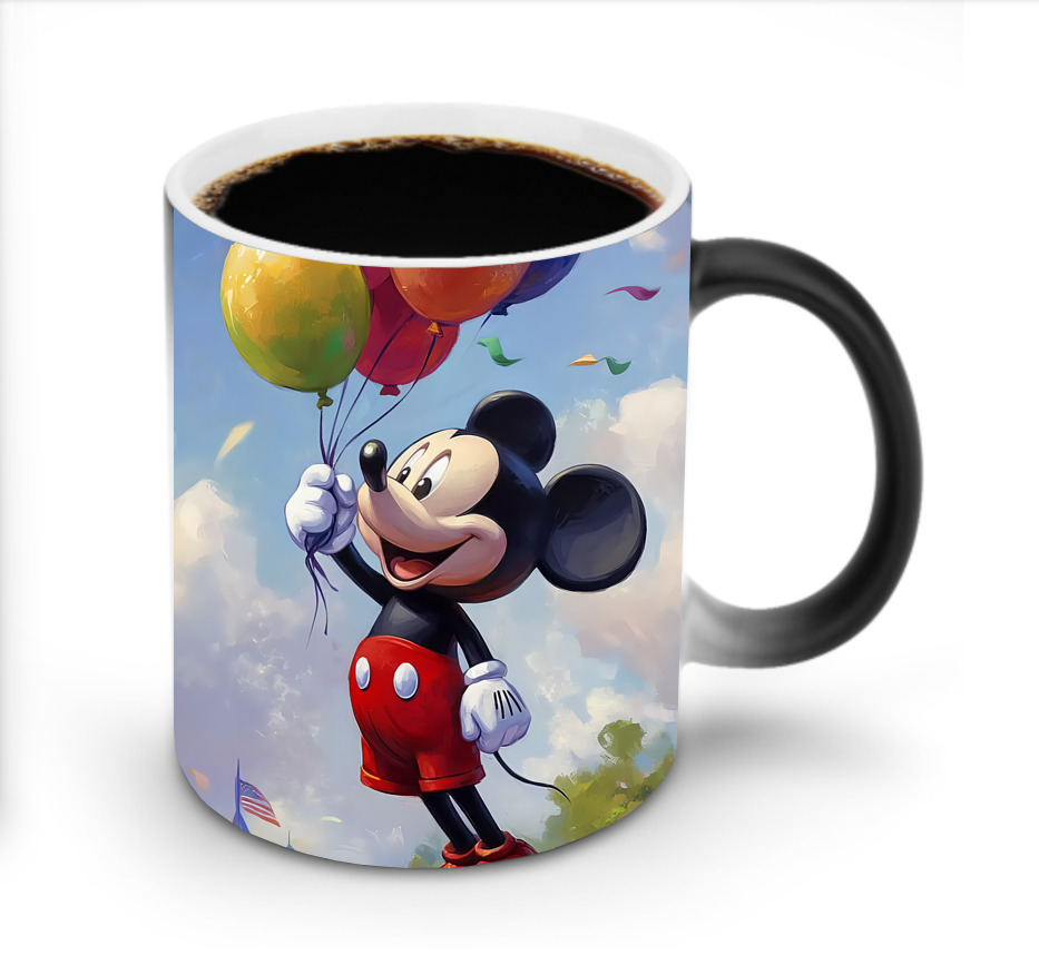 ミッキーマウス Mickey Mouse 温度変色マグカップ