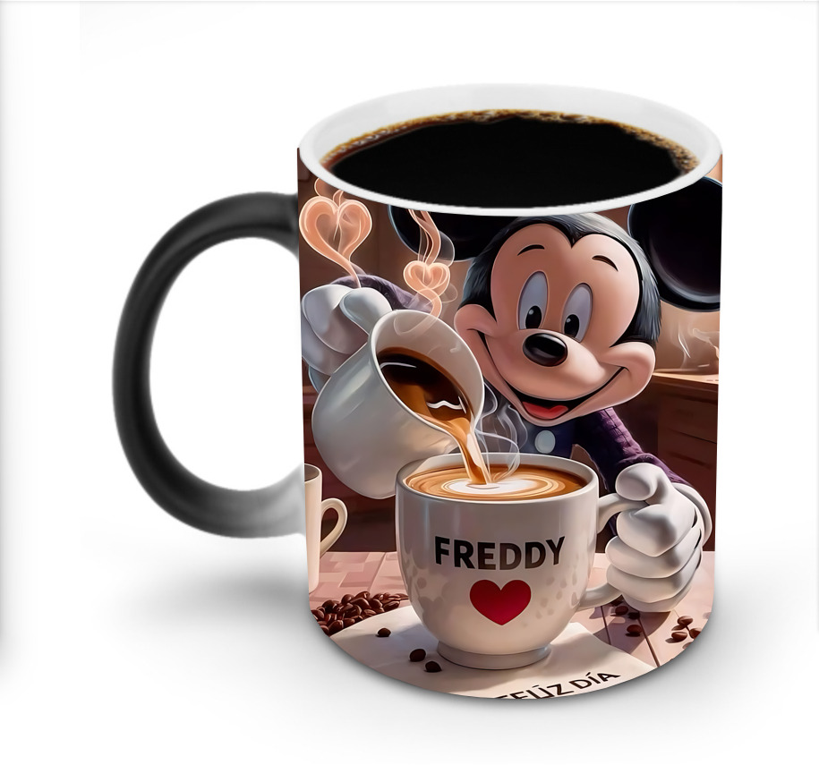 ミッキーマウス Mickey Mouse 温度変色マグカップ