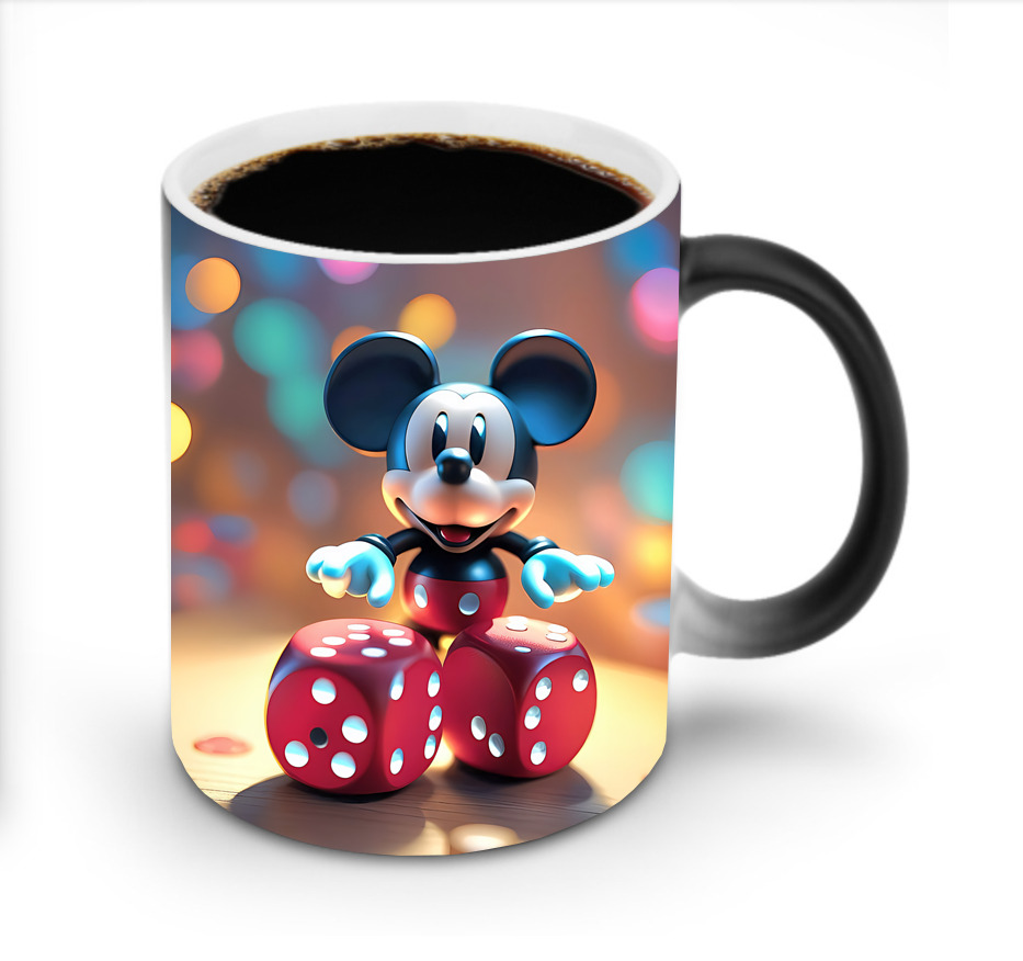 ミッキーマウス Mickey Mouse 温度変色マグカップ
