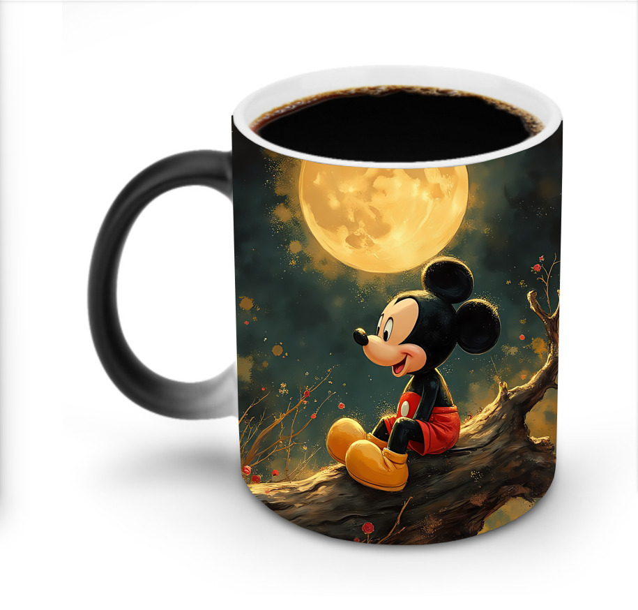 ミッキーマウス Mickey Mouse 温度変色マグカップ