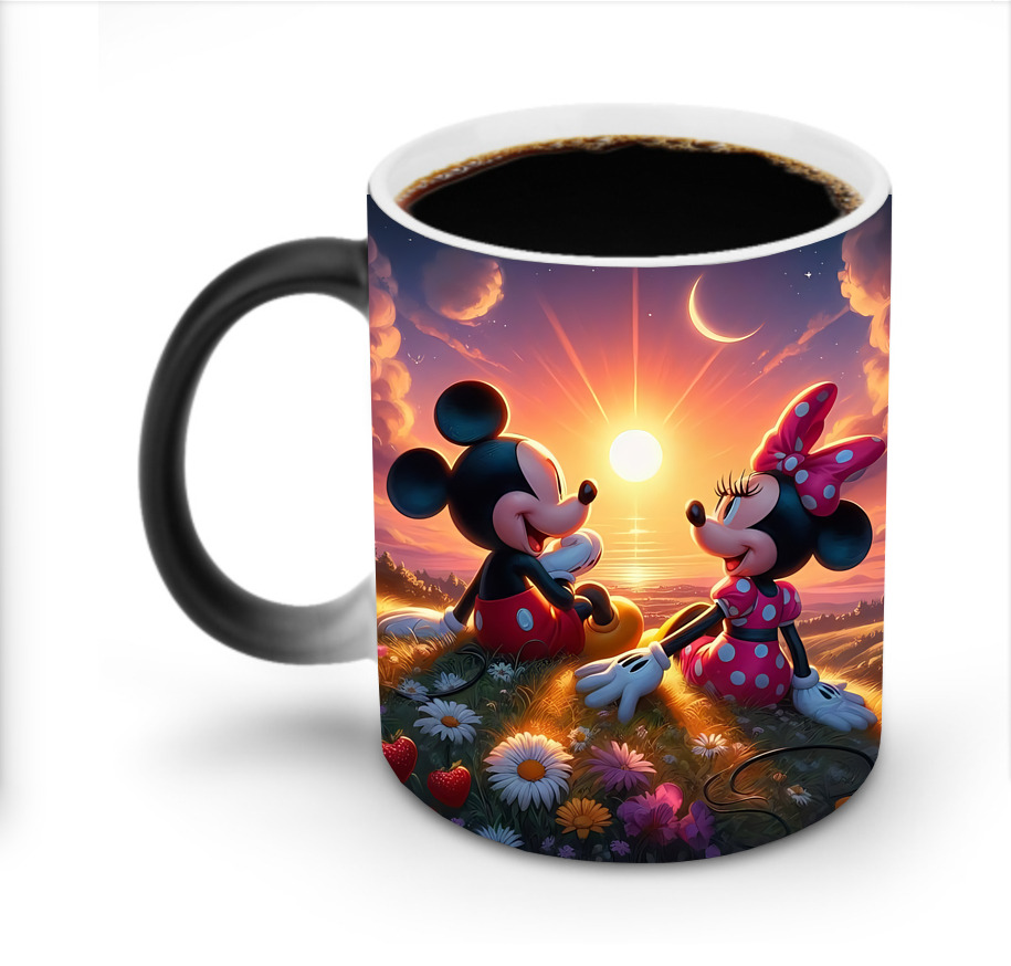 ミッキーマウス Mickey Mouse 温度変色マグカップ