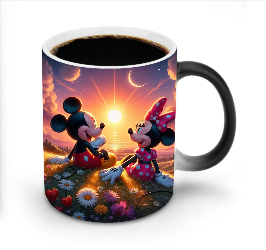 ミッキーマウス Mickey Mouse 温度変色マグカップ