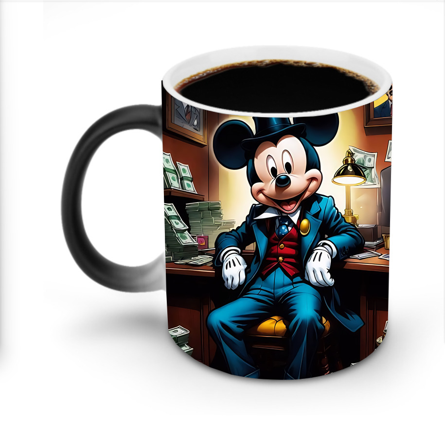 ミッキーマウス Mickey Mouse 温度変色マグカップ