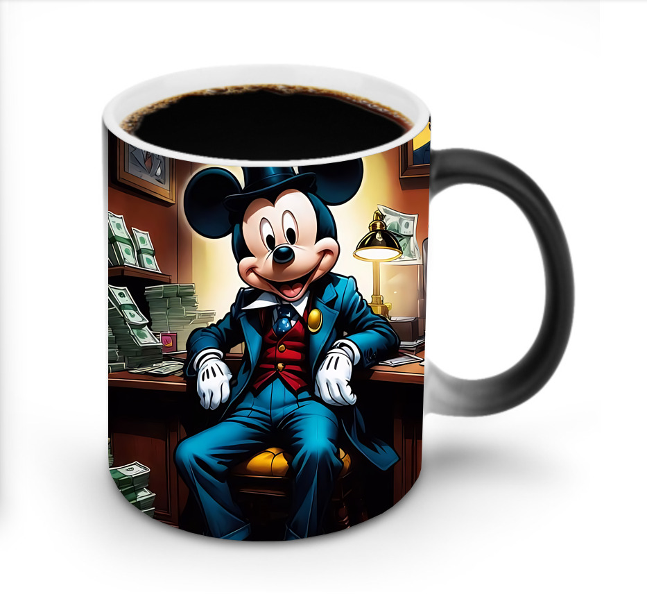 ミッキーマウス Mickey Mouse 温度変色マグカップ