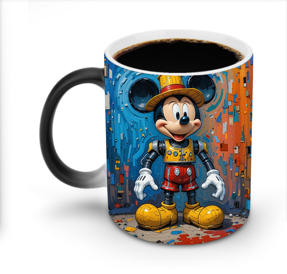 ミッキーマウス Mickey Mouse 温度変色マグカップ