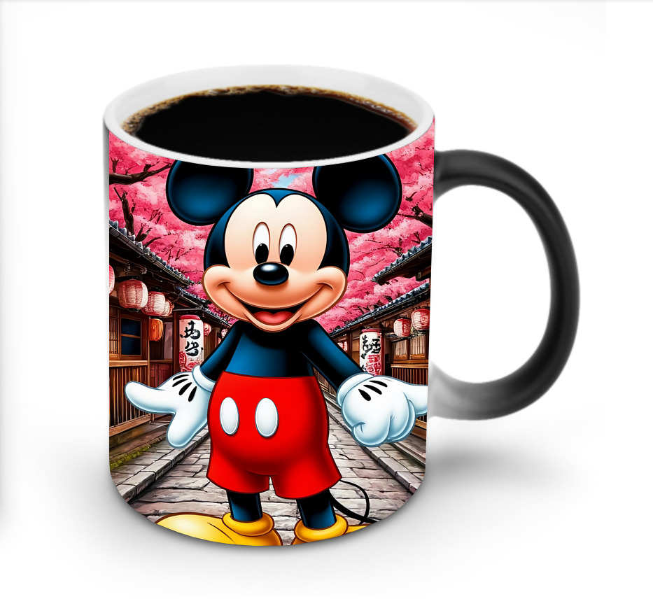 ミッキーマウス Mickey Mouse 温度変色マグカップ