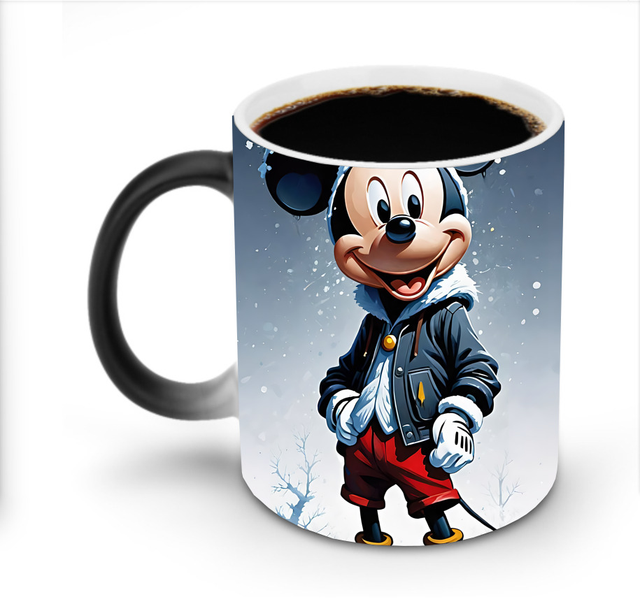 ミッキーマウス Mickey Mouse 温度変色マグカップ