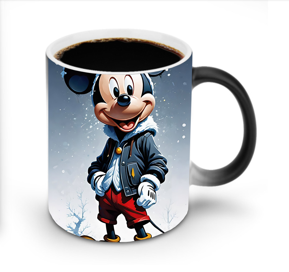 ミッキーマウス Mickey Mouse 温度変色マグカップ
