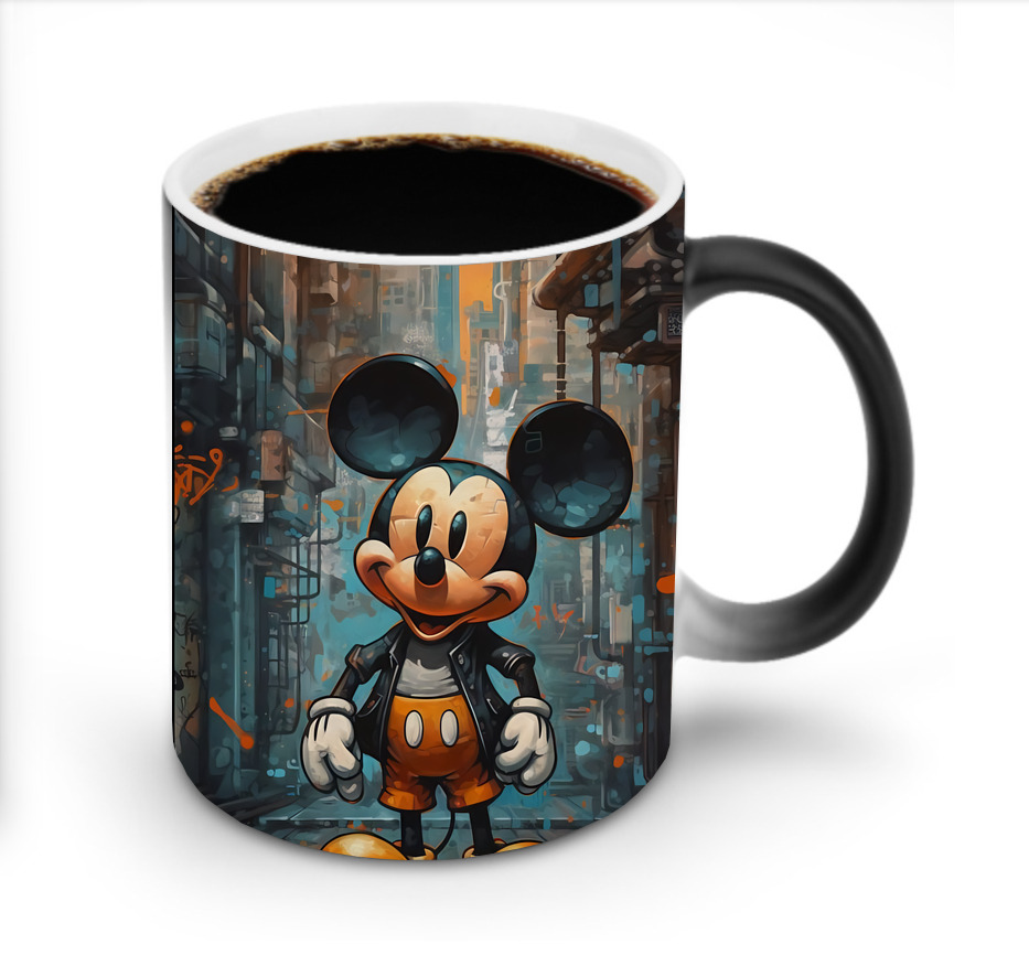ミッキーマウス Mickey Mouse 温度変色マグカップ