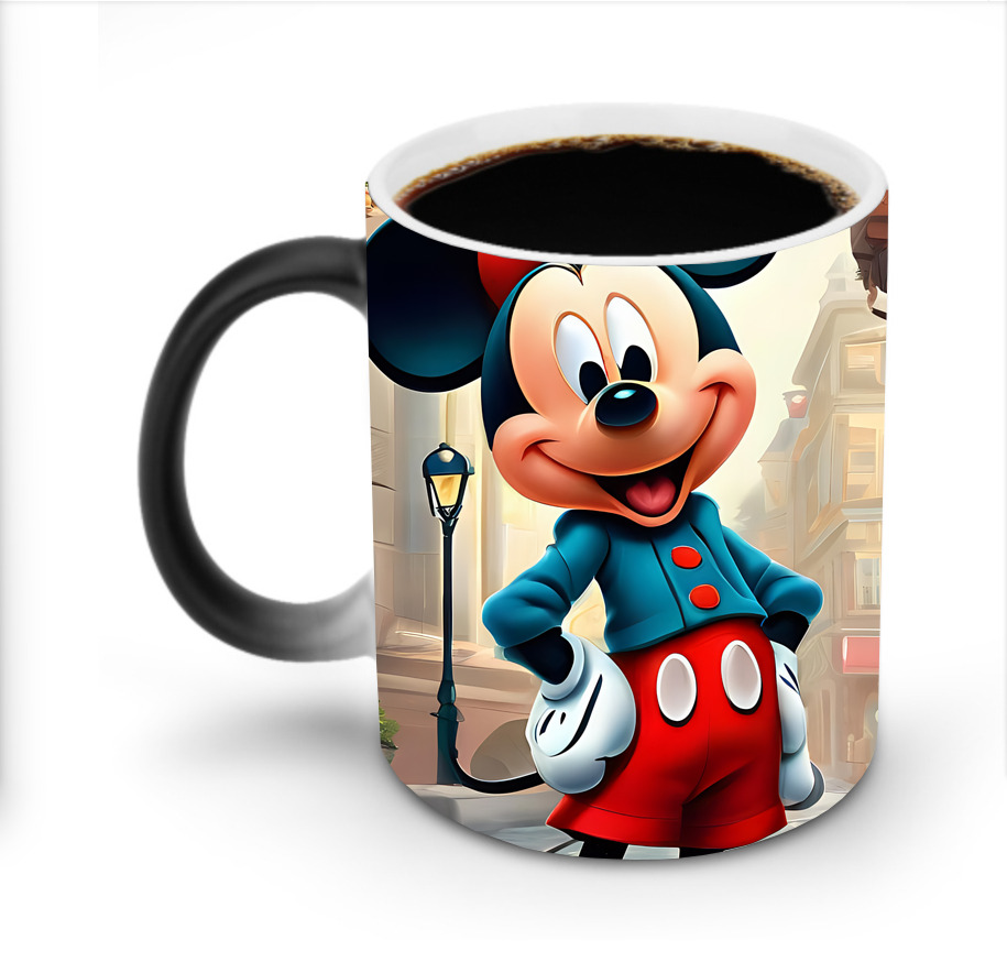 ミッキーマウス Mickey Mouse 温度変色マグカップ