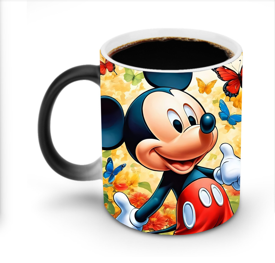 ミッキーマウス Mickey Mouse 温度変色マグカップ