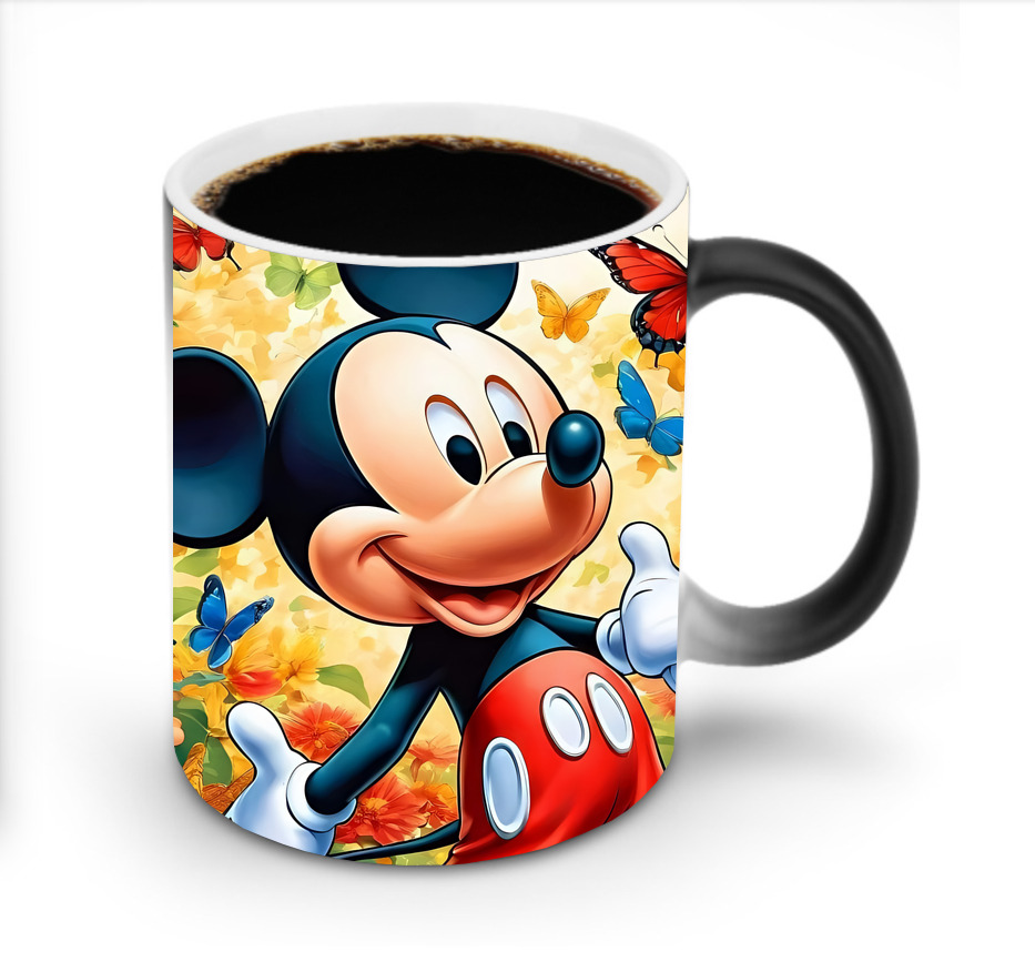ミッキーマウス Mickey Mouse 温度変色マグカップ