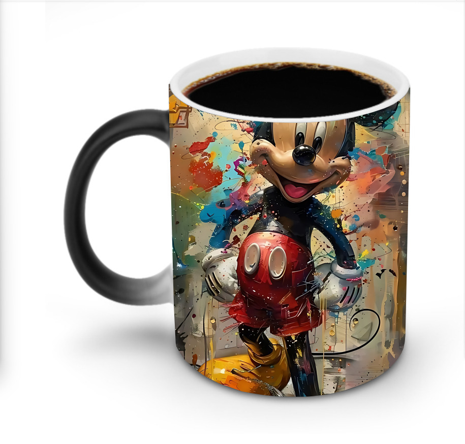 ミッキーマウス Mickey Mouse 温度変色マグカップ