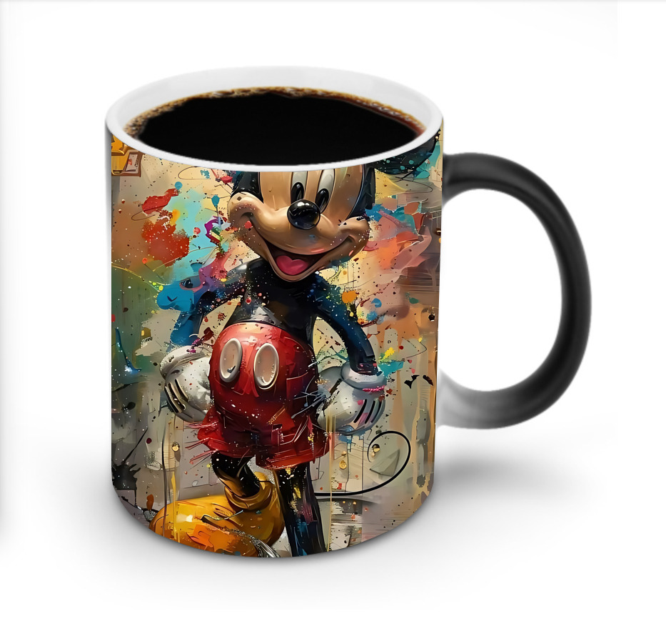 ミッキーマウス Mickey Mouse 温度変色マグカップ