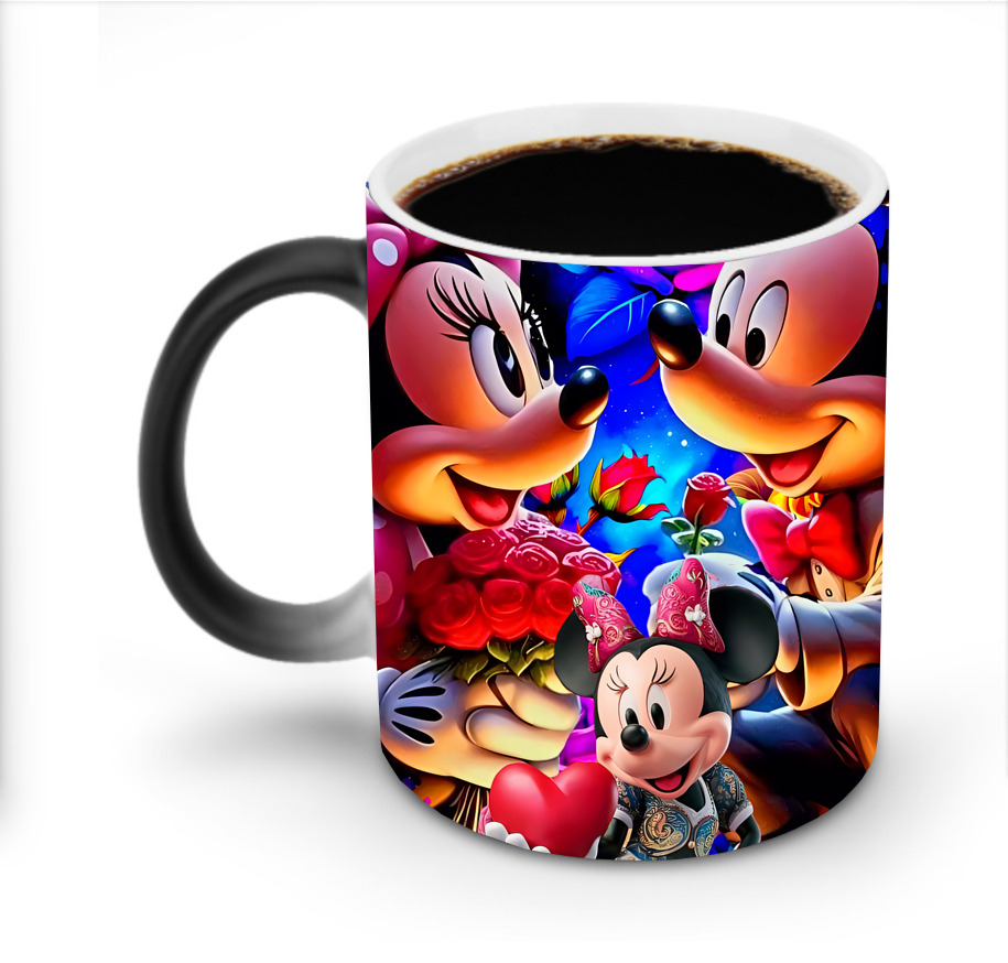 ミッキーマウス Mickey Mouse 温度変色マグカップ