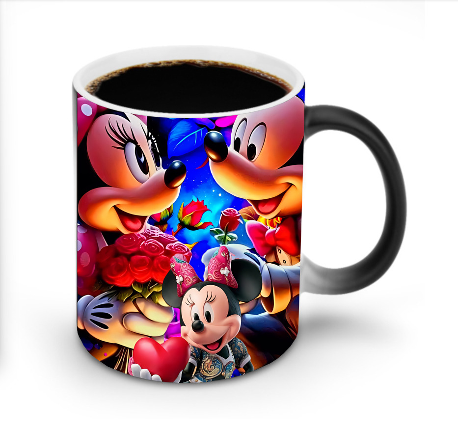 ミッキーマウス Mickey Mouse 温度変色マグカップ