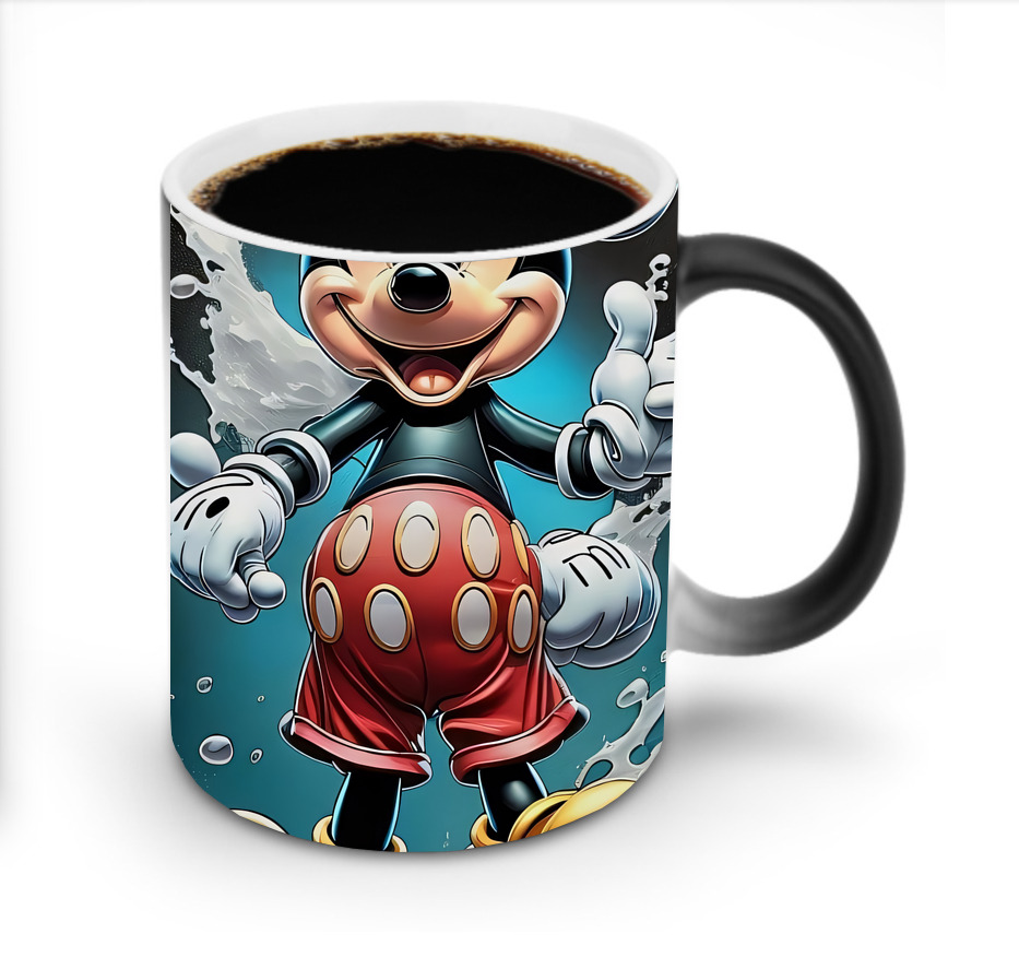 ミッキーマウス Mickey Mouse 温度変色マグカップ