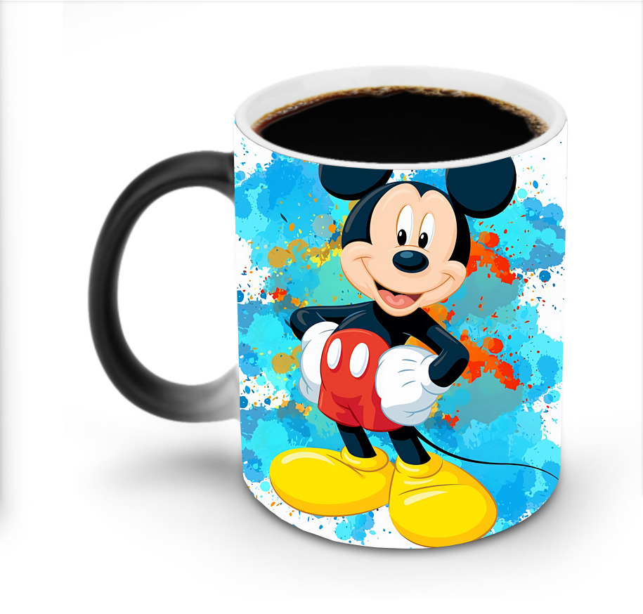 ミッキーマウス Mickey Mouse 温度変色マグカップ